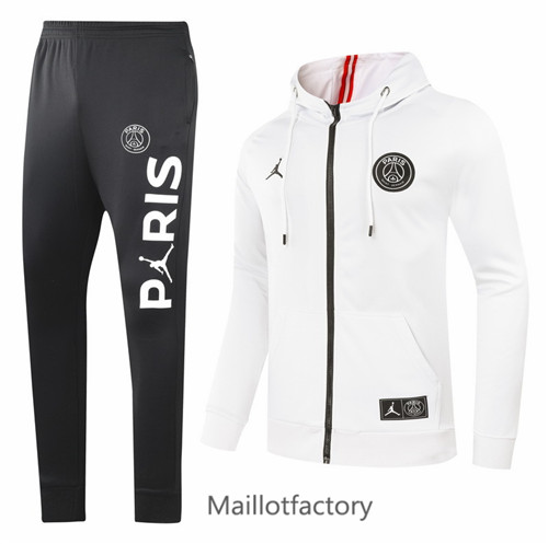 Achat Veste Survetement du foot Jordan PSG 2021/22 à Capuche