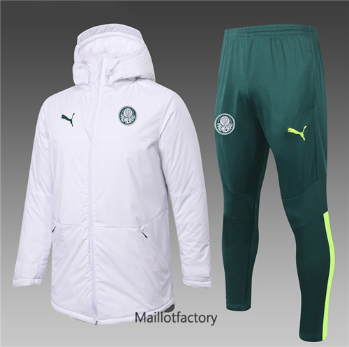 Achat Doudoune de foot Palmeiras 2020/21 Blanc