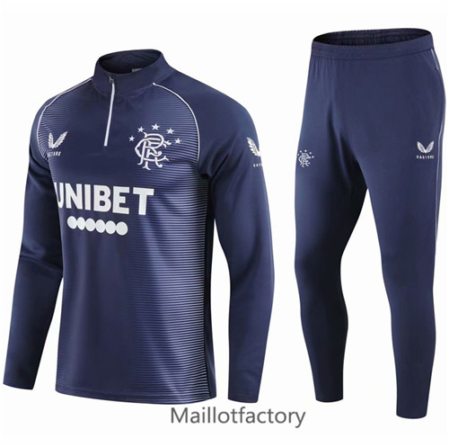 Achat Survetement du foot Rangers 2021/22 Bleu Marine