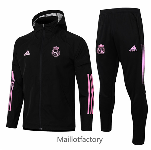 Achat Coupe vent de foot Real Madrid 2020/21 Noir