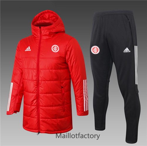 Achat Doudoune de foot SC Internacional 2020/21 Rouge