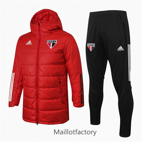 Achat Doudoune de foot Sao Paulo 2020/21 Rouge