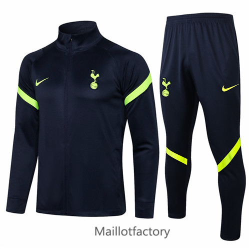 Achat Veste Survetement du foot Tottenham Hotspur 2021/22 Bleu Marine