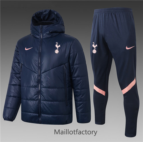 Achat Doudoune de foot Tottenham Hotspur 2020/21 Bleu Marine