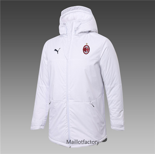 Achat Veste foot Doudoune AC Milan 2020/21 Blanc