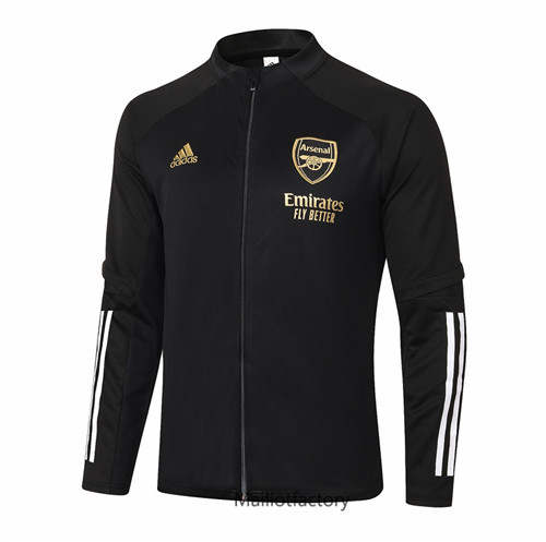 Achat Veste foot Arsenal 2020/21 Noir