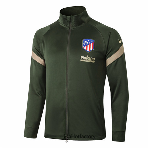 Achat Veste foot Atletico Madrid 2020/21 Armee Verte