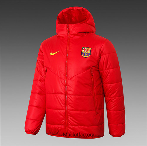 Achat Veste foot Doudoune Barcelone 2020/21 Rouge