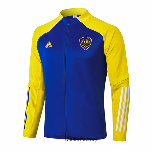 Achat Veste foot Boca Juniors 2020/21 Bleu/Jaune