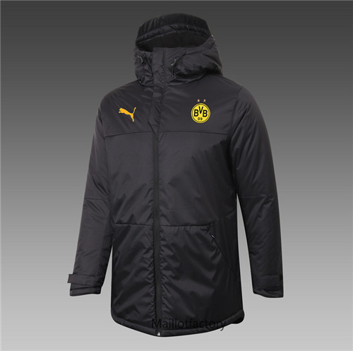 Achat Veste foot Doudoune Borussia Dortmund 2020/21 Noir