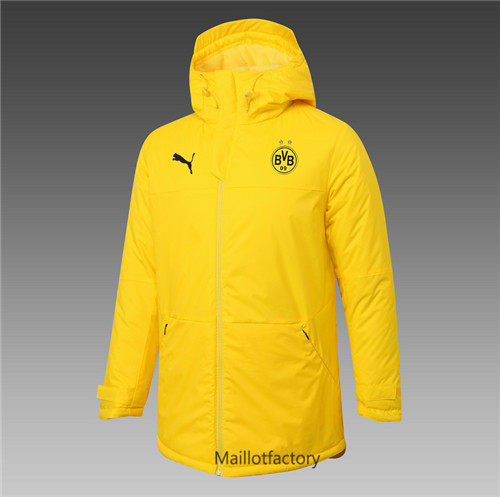 Achat Veste foot Doudoune Borussia Dortmund 2020/21 Jaune