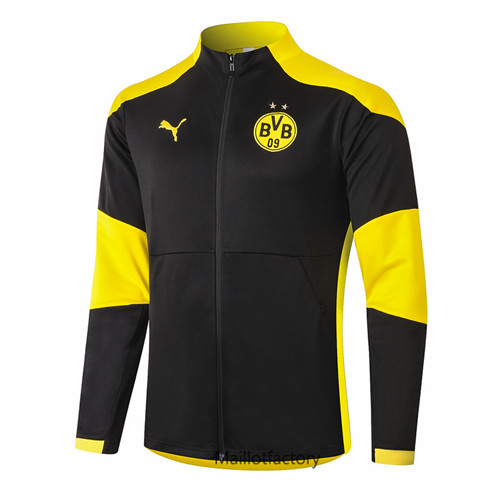 Achat Veste foot Borussia Dortmund 2020/21 Noir