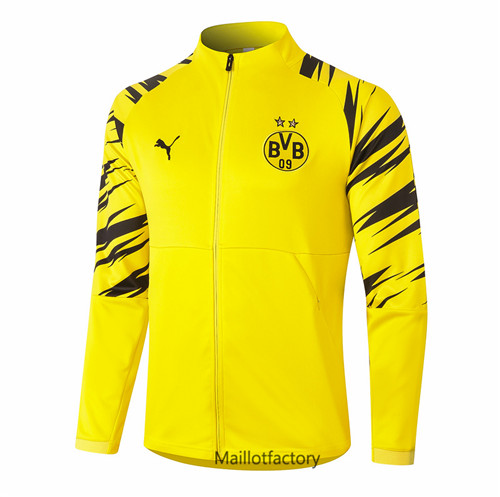 Achat Veste foot Borussia Dortmund 2020/21 Jaune