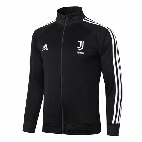 Achat Veste foot Juventus 2020/21 Noir/Blanc