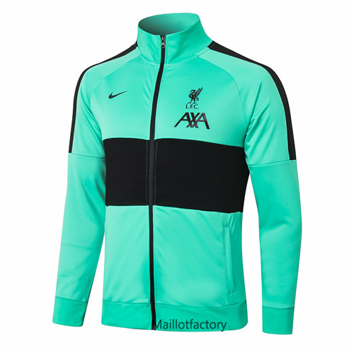 Achat Veste foot Liverpool 2020/21 Vert/Noir