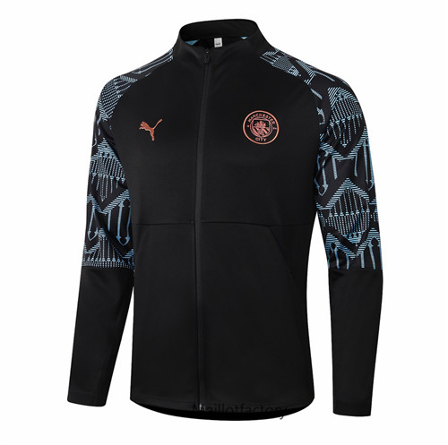 Achat Veste foot Manchester City 2020/21 Noir