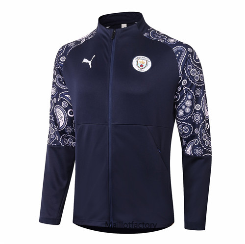 Achat Veste foot Manchester City 2020/21 Bleu Marine