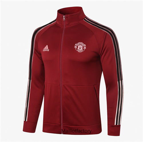 Achat Veste foot Manchester United 2020/21 Bordeaux