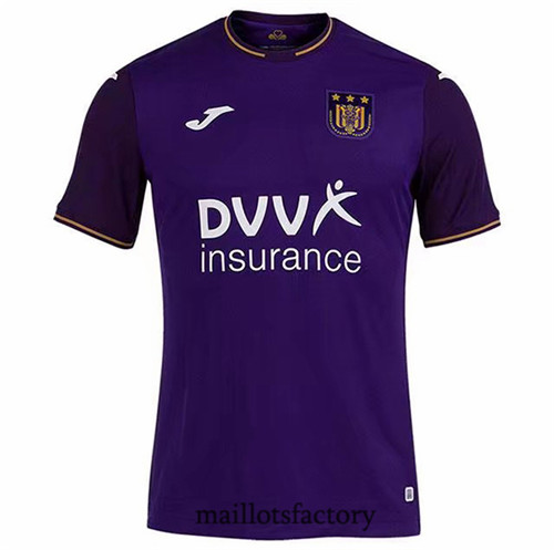 Achat Maillots du RSC Anderlecht 2021/22 Domicile