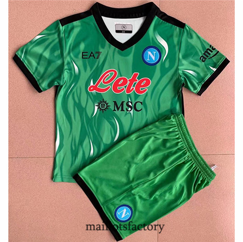 Achat Maillots du Naples Enfant 2021/22 Gardien de but Vert