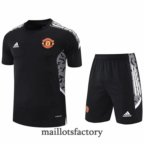 Achat Maillots du Manchester United 2021/22 Entrenamiento Noir