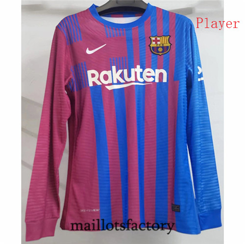 Achat Maillot du Player Barcelone 2021/22 Domicile Manche Longue