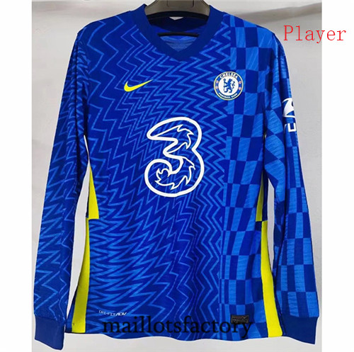 Achat Maillot du Player Chelsea 2021/22 Domicile Manche Longue