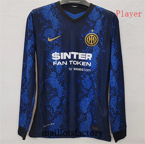 Achat Maillot du Player Inter Milan 2021/22 Domicile Manche Longue