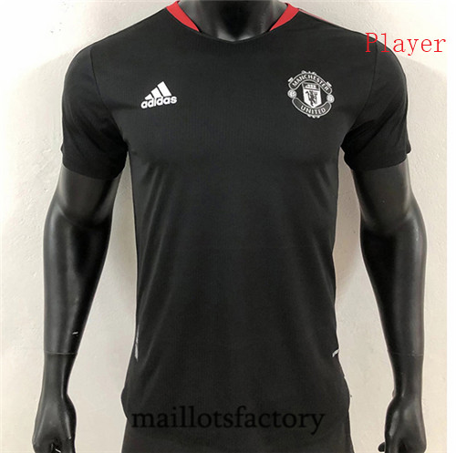 Achat Maillot du Player Manchester United 2021/22 training Noir