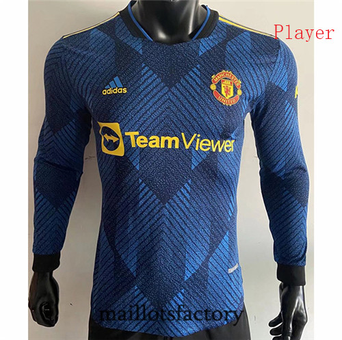 Achat Maillot du Player Manchester United 2021/22 Third Manche Longue