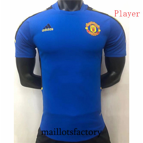 Achat Maillot du Player Manchester United 2021/22 training Bleu