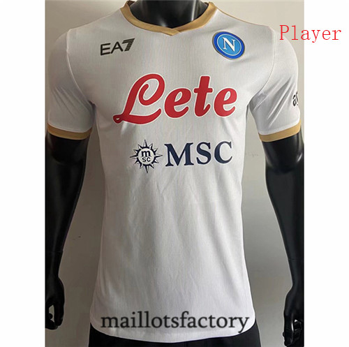 Achat Maillot du Player Naples 2021/22 Exterieur Blanc