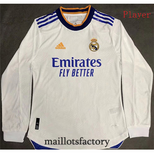 Achat Maillot du Player Real Madrid 2021/22 Domicile Manche Longue