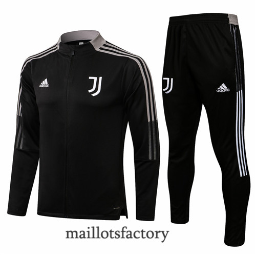 Achat Veste Survetement du Juventus 2021/22 Noir