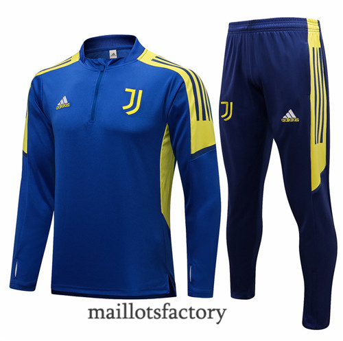 Achat Survetement du Juventus 2021/22 Champions league Bleu/Jaune