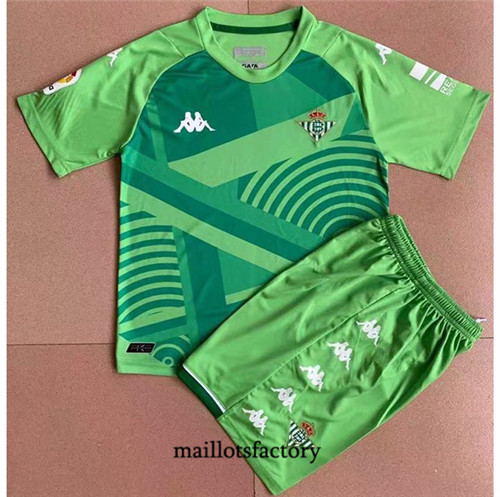 Prix Maillot du Real Betis Enfant 2021/22 Gardien de but Vert