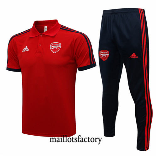 Site Kit d'entrainement Maillot du Arsenal 2021/22 Rouge