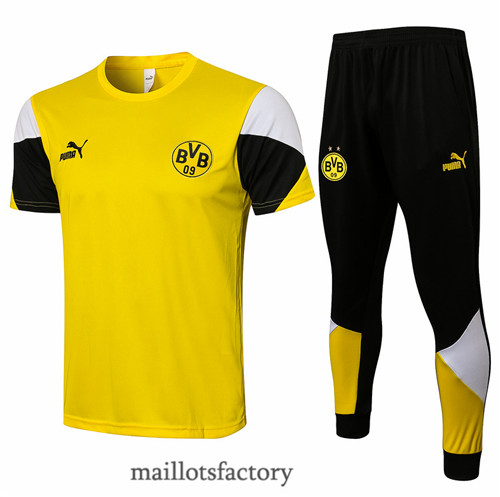 Site Maillot du Kit d'entrainement Maillot du Borussia Dortmund 2021/22 Jaune