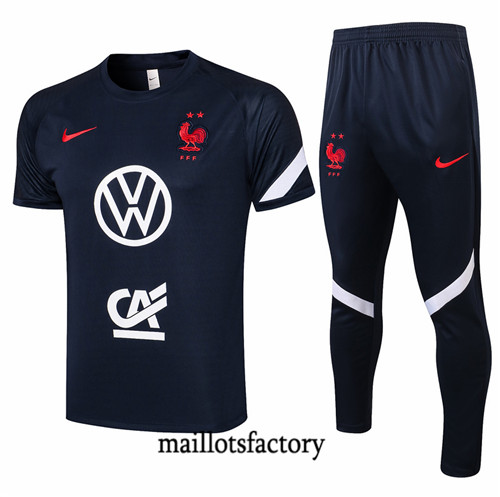 Site Kit d'entrainement Maillot du France 2021/22 Bleu Marine