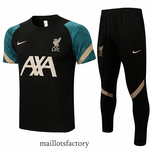 Site Maillot du Kit d'entrainement Maillot du Liverpool 2021/22 Noir