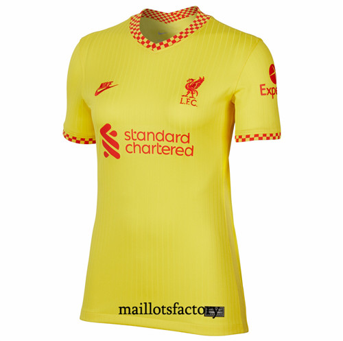 Grossiste Maillot du Liverpool Femme 2021/22 Third