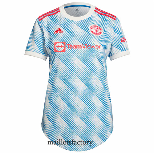 Grossiste Maillot de Manchester United Femme 2021/22 Exterieur