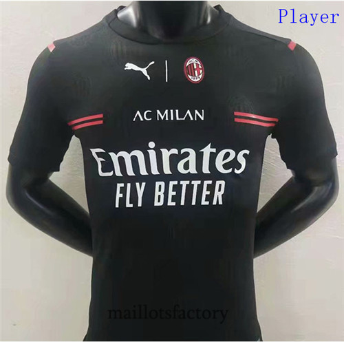 Achat Maillot de Player AC Milan 2020/21 Noir