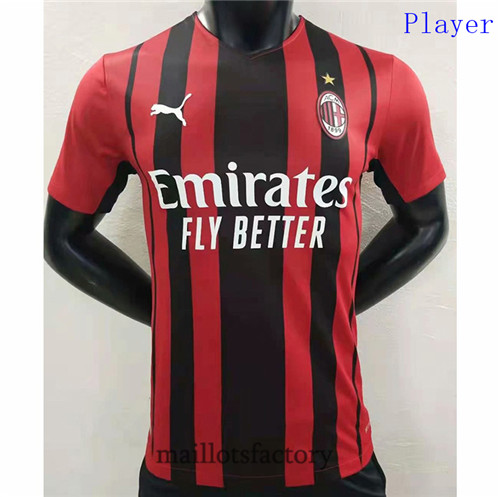 Achat Maillot de Player AC Milan 2021/22 Domicile