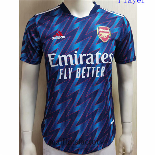 Grossiste Maillot de Player Arsenal 2021/22 Bleu