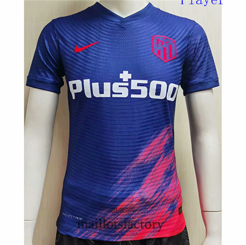 Prix Maillot de Player Atletico Madrid 2021/22 Exterieur Bleu