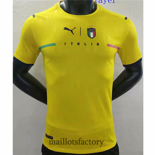 Achat Maillot de Player ltalie 2021/22 Jaune goalie