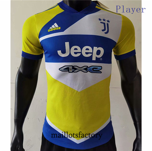 Achat Maillot du Juventus Player 2021/22 Jaune