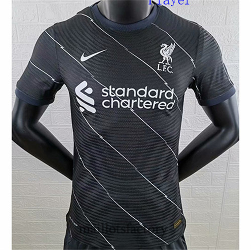 Grossiste Maillot de Player Liverpool 2020/21 Noir