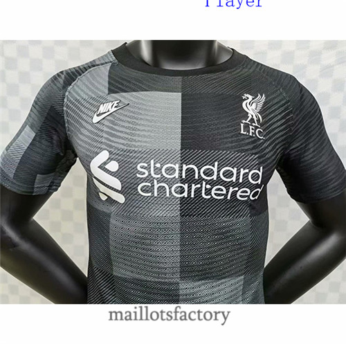 Grossiste Maillot de Player Liverpool 2021/22 Noir